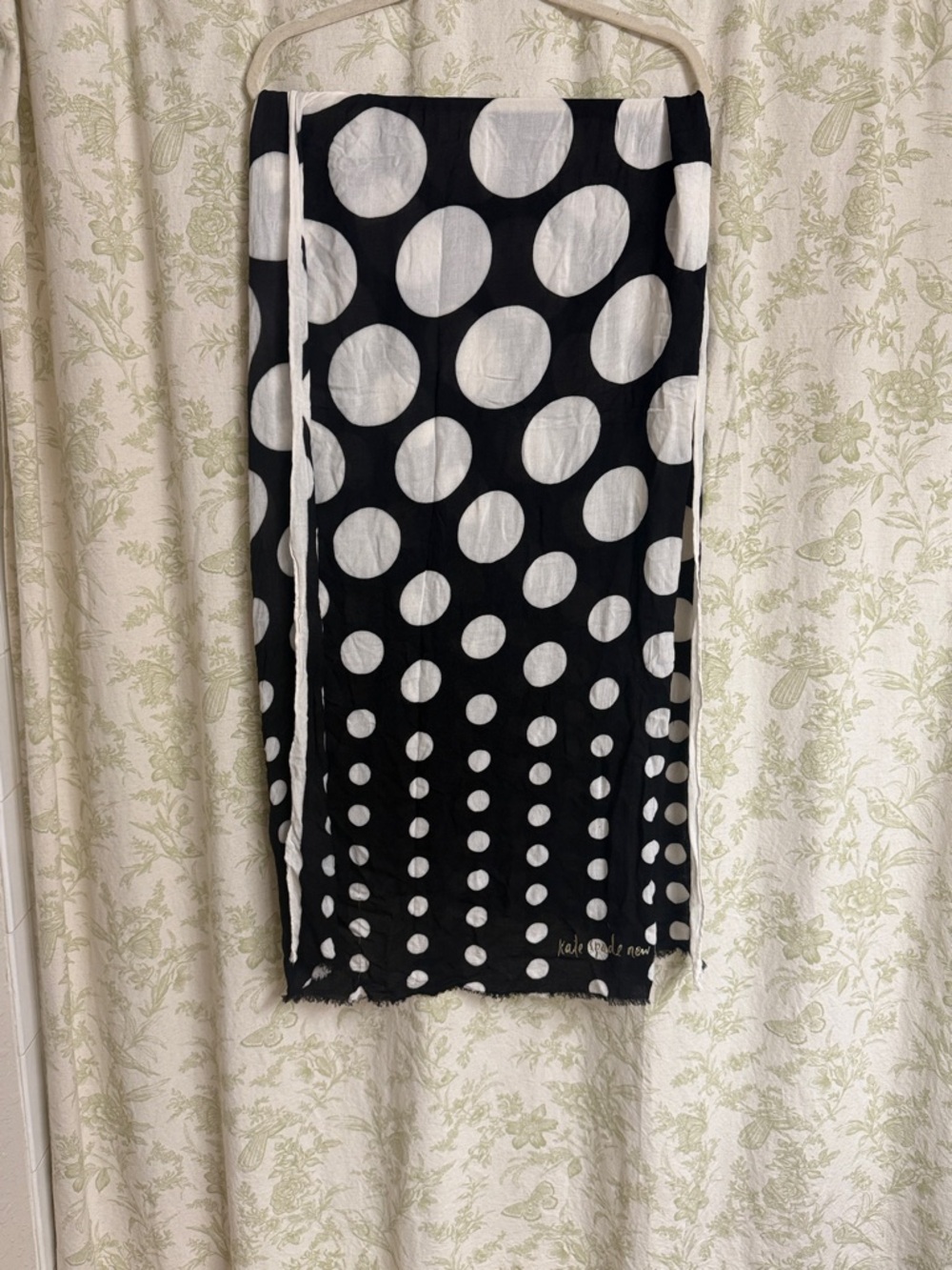 Kate Spade Polka Dot Scarf